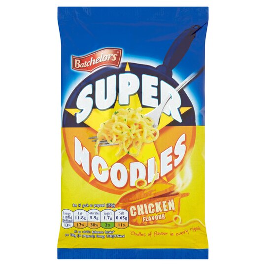 Chicken batchelors super noodles