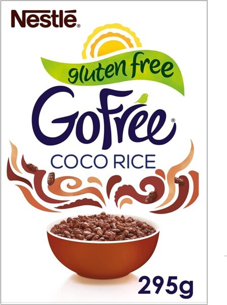 Nestle GoFree Coco Rice Gluten Free Cereal 295g