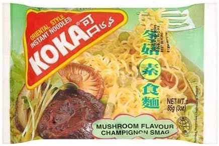 KOKA Oriental Noodles All Flavours Mushroom Noodles 85G10 Packets