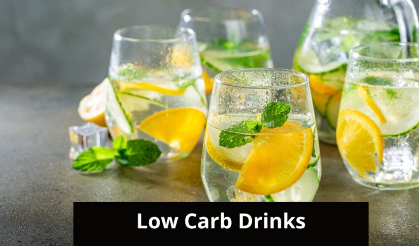 low carb drinks to boost health