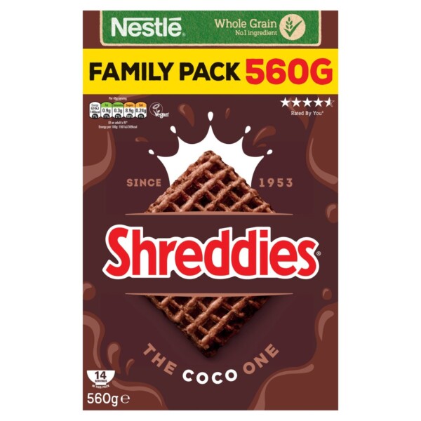 Nestle Shreddies The Coco One Cereal