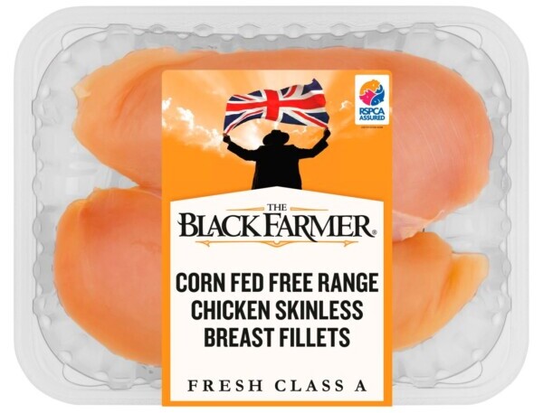 The Black Farmer Corn Fed Free Range Skinless Chicken Breast Fillets e1698320985226
