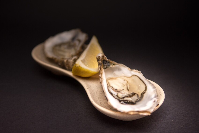 oysters cooked lemon